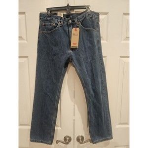 Levi's 505 Men's 505-4891 Regular Extra Room,  Straight Leg jeans Blue 34wx30